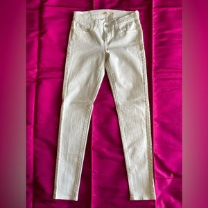 Levi’s 710 super skinny white jeans size 27